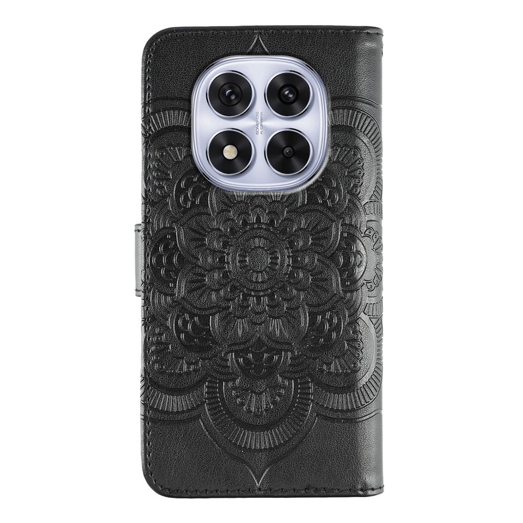 Handyhülle für Xiaomi Redmi Note 14 Pro 4G/5G/Note 14 Pro+ 5G/Poco X7 5G PU-Leder Mandala Aufdruck Design Brieftaschenkoffer