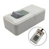 1PCS White ON OFF Push Button Switch Table Led Lights Line Midway Control Switch Plastic Metal Push Button Switch