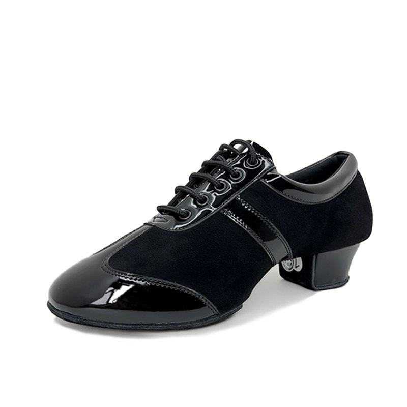 New Adult Women Soft Sole Professional Indoor Latin Dance Teacher Shoes Low Heel Comfortable Dance Shoes