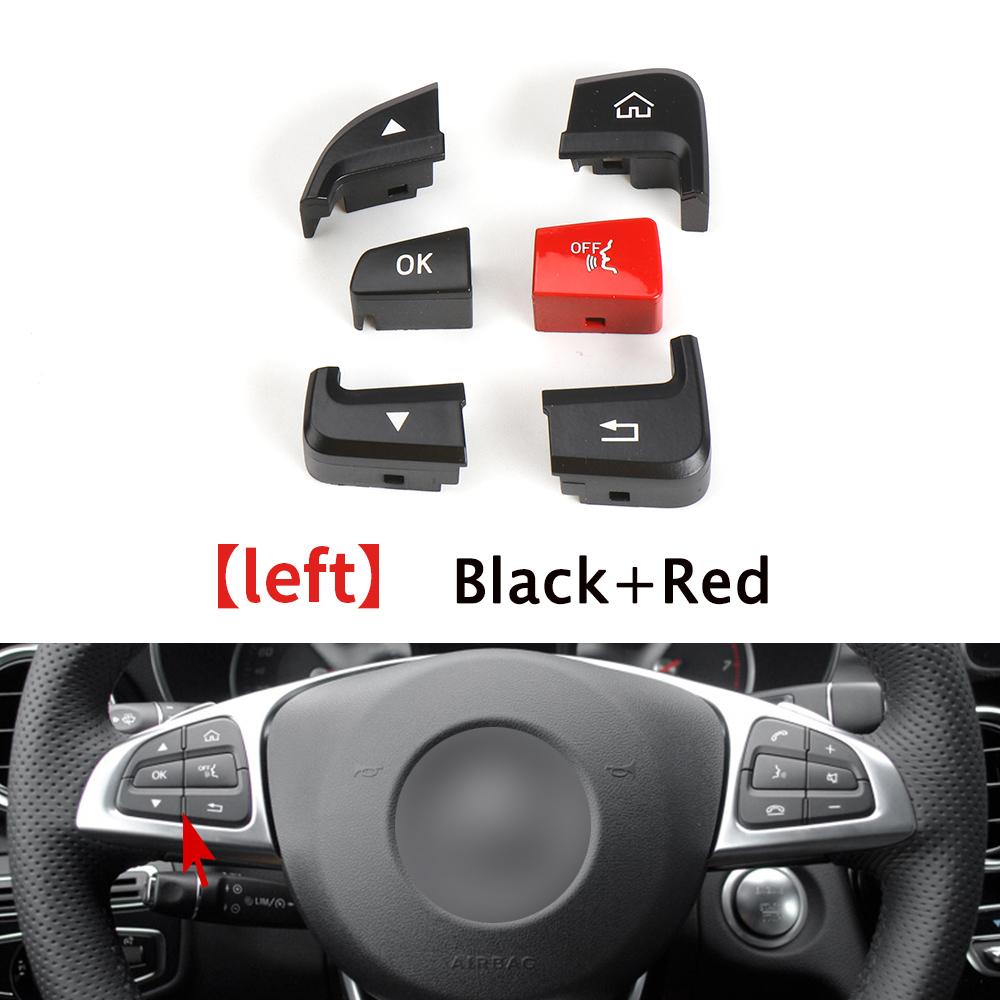 For Mercedes W205 W253 Car Steering Wheel Switch Control Buttons For Benz C GLC Class C200 C220 C260 GLC250 GLC300 2015-
