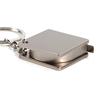 1PC Stainless Steel Retractable Ruler Tape Keychain Measuring Gauging Tools Keyring Pull Ruler