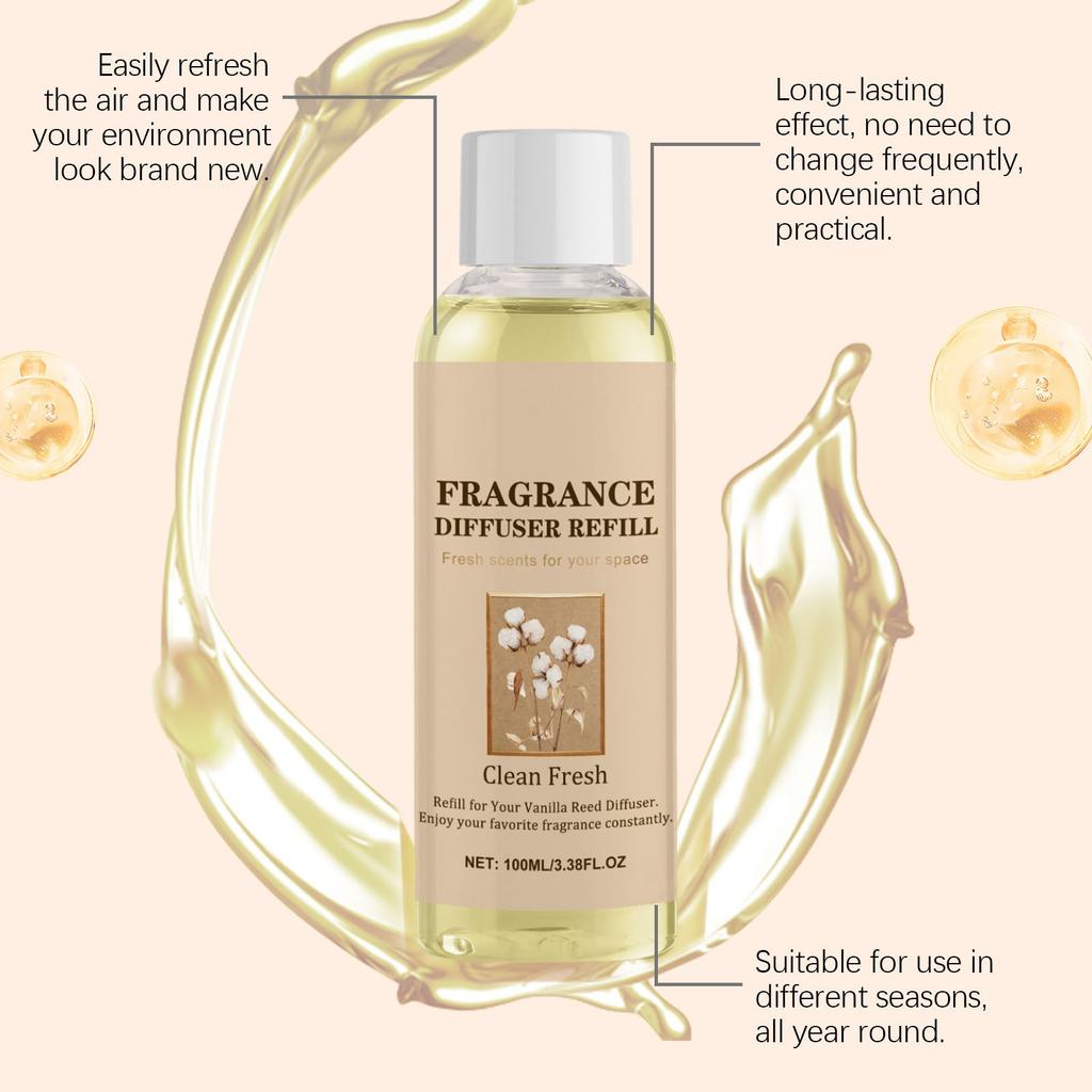 Aromatherapy Diffuser Supplement, Emitting Aroma To Create A Warm Atmosphere To Add Emotional 100ml