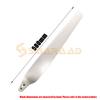 580mm High Strength Nylon Fiber Windmill Accessories DIY 1000W 2000W Wind Generator Wind Turbines 1/3/5 White Blades For Home