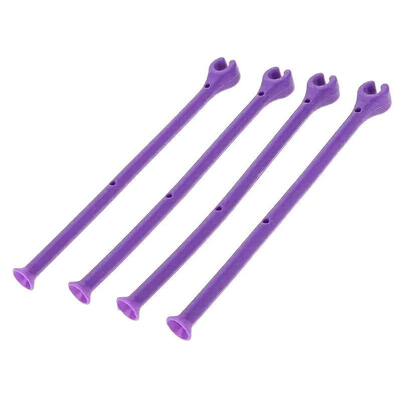 

4 pcs/set Purple Adjustable Red Wine Glass Holders And Wine Glass Protectors Which Are Suitable For Home Use In The Kitchen фіолетовий