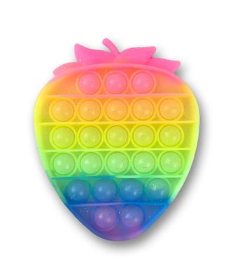 Push Pop Bublinkové Squishy Hračky Nadýchané Jumbo Velké Squishy Pomalé Vzestupné (Prodáváno jednotlivě) Med, Squishy, (Dívky 1, Průhledná, Jahodová)