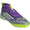 New Adidas F50 League Mid Top Kids' Soccer Shoes Purple Kids' JI3549