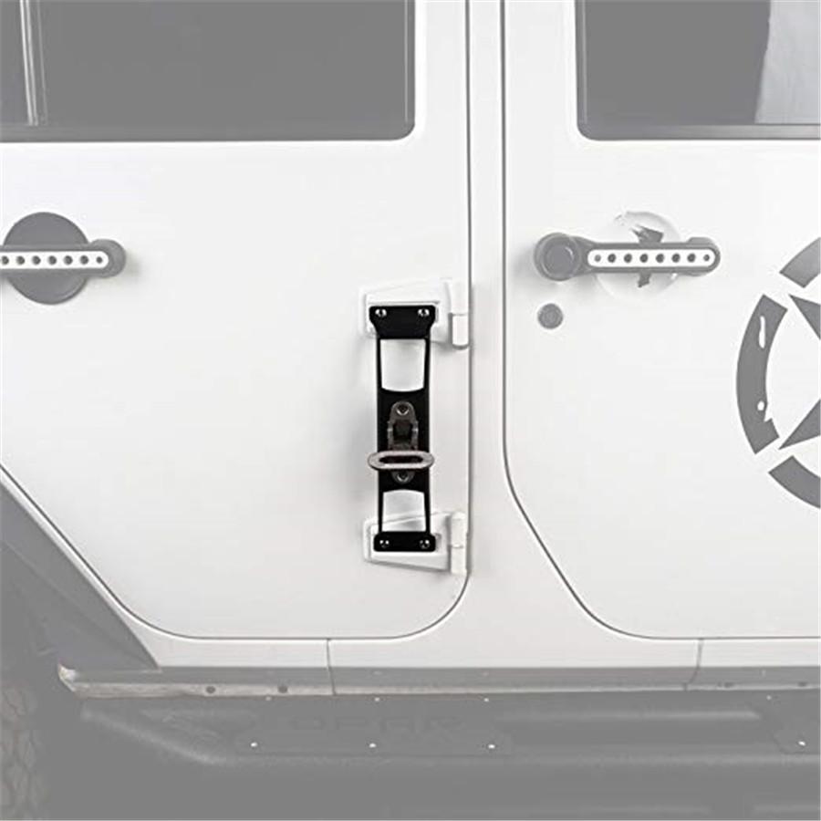 1PC Car Exterior Door Hinge Hinges Foot Rest Pedal For Jeep Wrangler 2007-2018