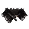 Solid Color Lace Cummerbunds Elastic Wide Waistband Vintage Corset Belt  Dress