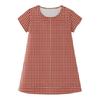 Children's Summer Short-sleeved Casual Fashion Round Neck Dress