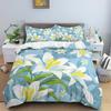 Daisy King Queen Duvet Cover Flowers Butterfly Bedding Set For Kids Teens Adults White Floral Theme 2/3pcs Polyester Quilt Cover