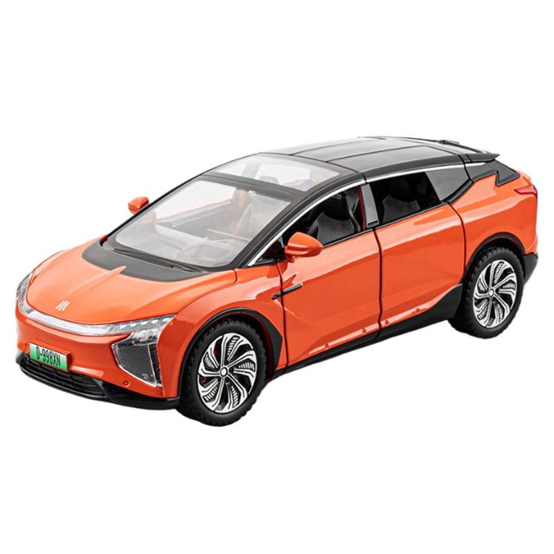 

1/24 HiPhi X SUV Сплавний Модель Автомобіля Нової Енергії Литий Метал Електричні Інтелектуальні Транспортні Засоби Модель Автомобіля Звук і Світло Дитяча Іграшка Подарунок помаранчевий
