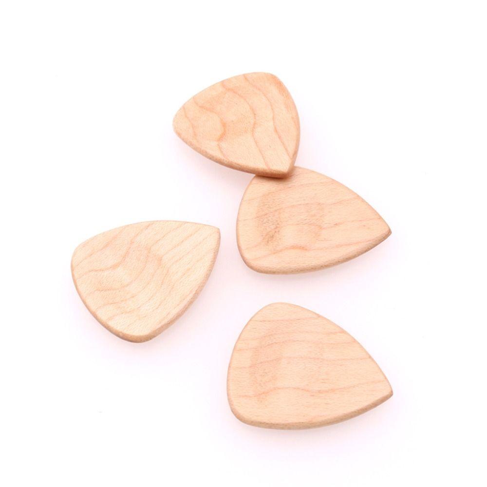 Picks With Holder Acoustic Guitar Picks Wood Acoustic Guitar Plucked Guitar Picks Wood Picks