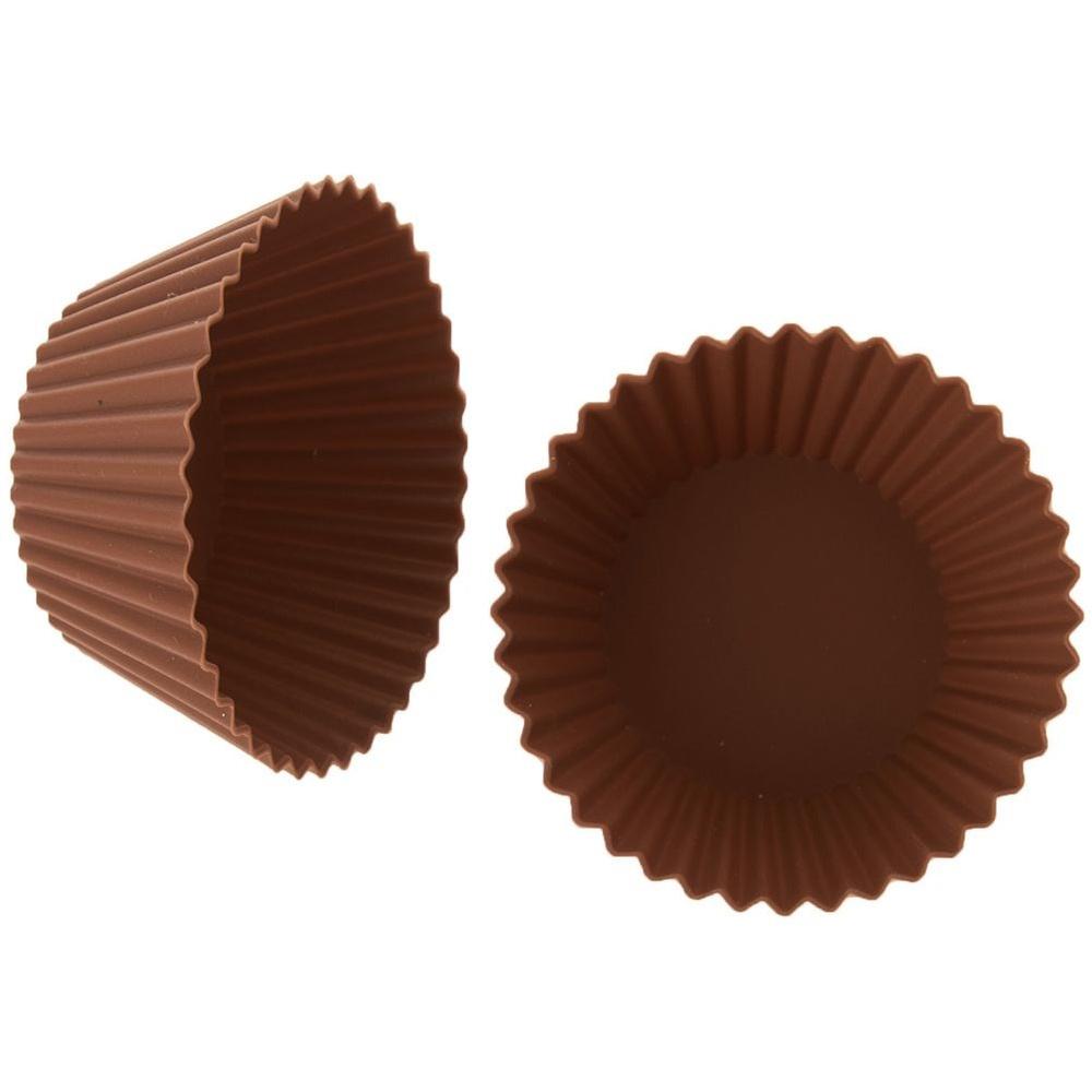 6x Silicone Muffin Cups for Baking Muffins