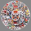 Peking Opera Style Face Painting Stickers: 120 Traditional Chinese Waterproof Decals for DIY Decoration On Water Bottles and Suitcases