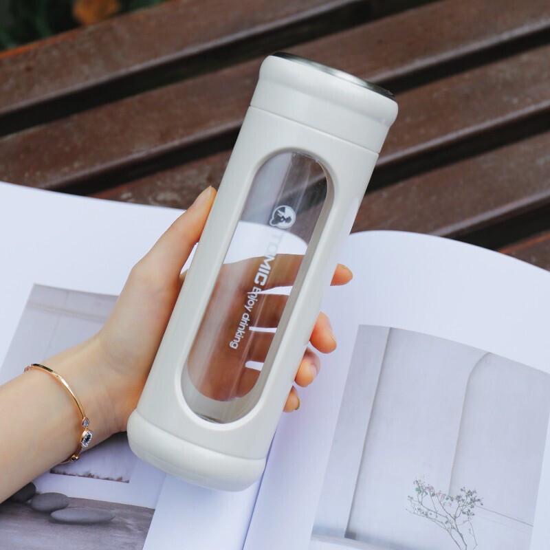 TOMIC TG82002 Glass Tea Infuser Bottle 350ML