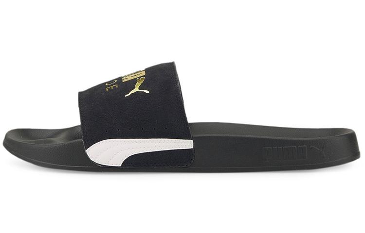 PUMA Leadcat 2.0 Suede Classic Slide Black 384872-01 38