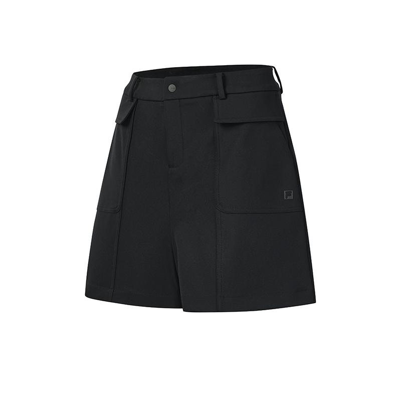 

Серия FILA Golf Модный Классический Простой Характер Модный Спортивный Стиль Рабочей Одежды для Гольфа Универсальные Удобные Тканые Повседневные Шорты A11W625809FBK S