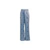 Pantaloni Sportivi Originals Strisce Logo Stampato Vita Elastica Gamba Dritta Donna Bottoms Blu HY4570
