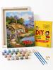 Paint by Numbers with Frame Pictures for Painting - Country House 40x50