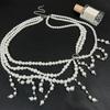 Y2K Pearl Waist Chain Tassel Women Body Chain Belt All-match Body Jewelry  Photoshoot