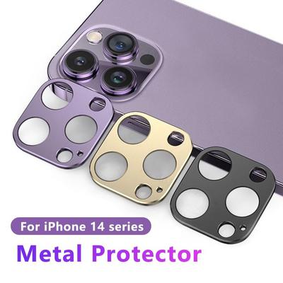 Pro iPhone 14 Pro Max 14 Plus Kovový ochranný kroužek objektivu zadního fotoaparátu
