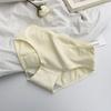 Women's Cotton Underwear Mid Waist Full Coverage Stretch Briefs Soft Breathable Hipster Ladies Panties