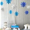 6Pcs 3D Snowflakes Christmas Decorations Snowflake Decoration Hanging Snowflakes