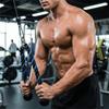 70/90cm Tricep Rope Pull Down Cable Coated Nylon Tricep Rope Cable  Fitness Workout