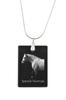 Spanish Norman – Crystal Pendant with Horse, Silver Necklace with Photo |
