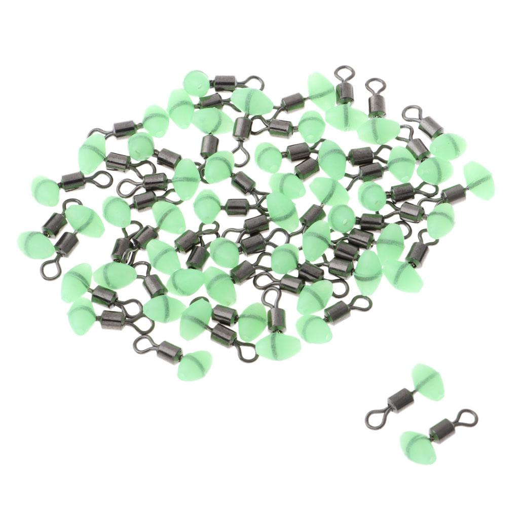 50pcs Fishing Rod Tip Rings - Repair Kit, 3 Colors And 4 Sizes