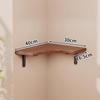 Miling Wall-Mounted Corner Shelf