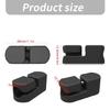 10Pcs Cable Clip Organizers Desktop Cable Management Base Clamp Fastener Silicone Practical Power Cord Clamp Organizers