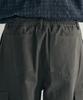 Rotember Panel Pleated Wide Cargo Pants [Charcoal]