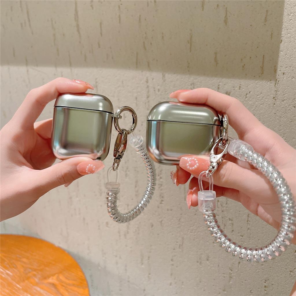 Elastic Band Electroplated Is Suitable for Apple AirPods 1 Bluetooth Earphone Protective Case AirPods Pro1 Earphone Case 1