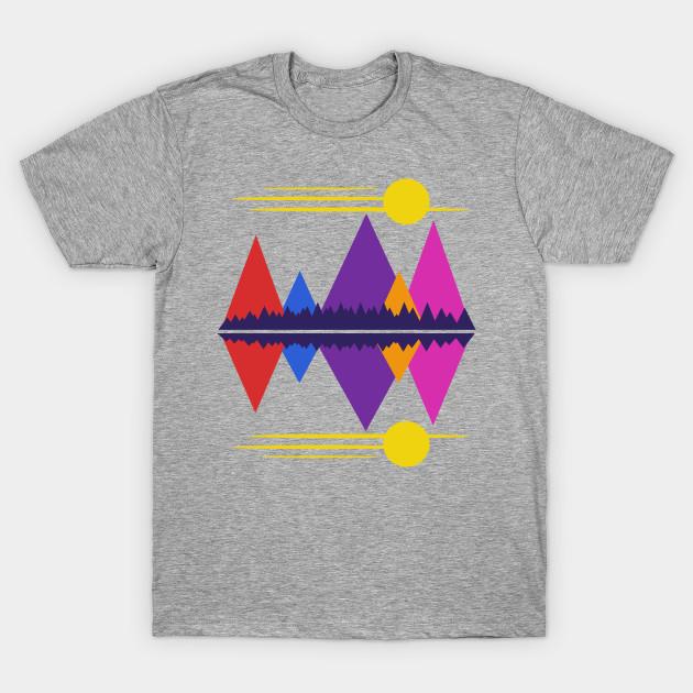 

Unisex Fashion TShirt Moon Over The Mountains 5 Print TShirt Plus Size S-5XL T-Shirt 100%Cotton Tops O Neck Short Sleeve Tees L серый