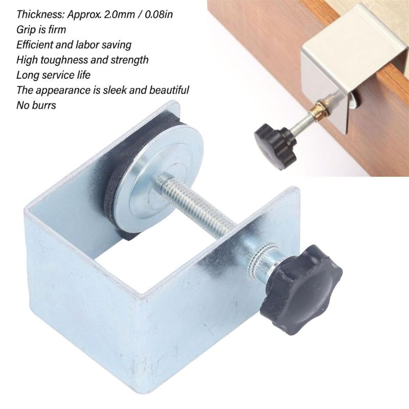 4lots Woodworking Jig Steel Drawer Panel Clip Drawer Front Installation Clamps for Cabinet Door Stability In All Room