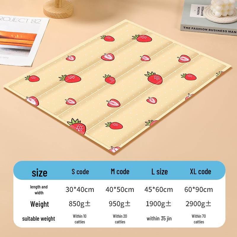 Waterproof Gel Cooling Pad for Pets - Summer Sleep Mat for Dogs & Cats