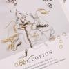 Earring Making Kit with Jewelry Hooks, Fish Hook Earrings, Backs, Jump Rings for Repair, Gifts
