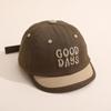 MiniAinis Goodday Kids Baseball Cap 50cm Summer Children Sun Hat Embroidery Letters Boys White Adjustable Toddler Bucket Cap
