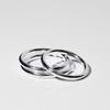 Kiee Oshimu (Silver 925) 001 One Layered Ring 1ea