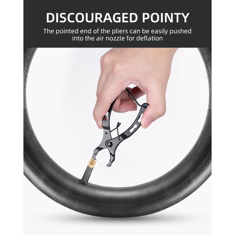 Potable Bicycles Chain Buckles Pliers Disassembly Installation Plier Repair Tool for Emergencies Repairs