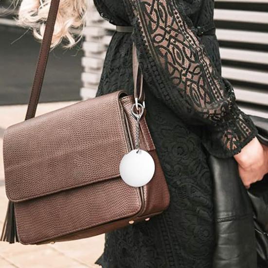 Sensorlys Oppladbar Mini Lommelykt Lommebok Nøkkelring med Berøring Og Automatisk Lyssensor Kompakt Hjerteformet Veskelys for Kvinner