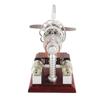 Stirling Engine Model Kit Hot Air Generator 16 Cylinder Swashplate Educational Toy Gift