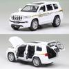 1/32 Scale Prado SUV Diecast Car Model Toy, Pull Back Toy Vehicle with Sound and Light for Kids Toddler Boys Girls Gift Collection
