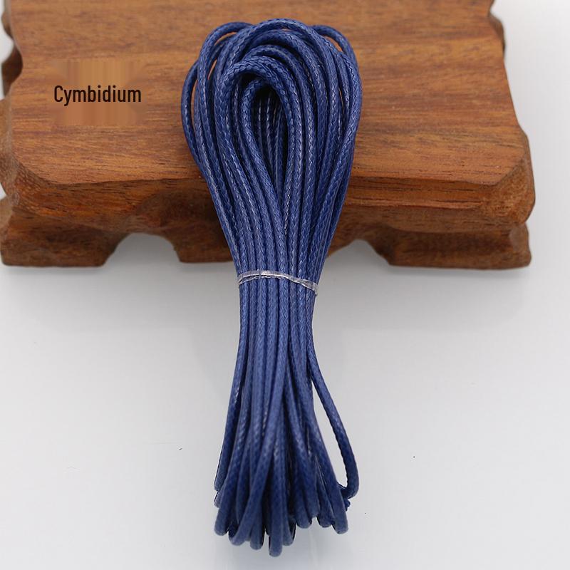 Korean Wax Cord for DIY Jewelry: 2.0MM Snake Pattern Leather Rope for Bracelet & Necklace Weaving