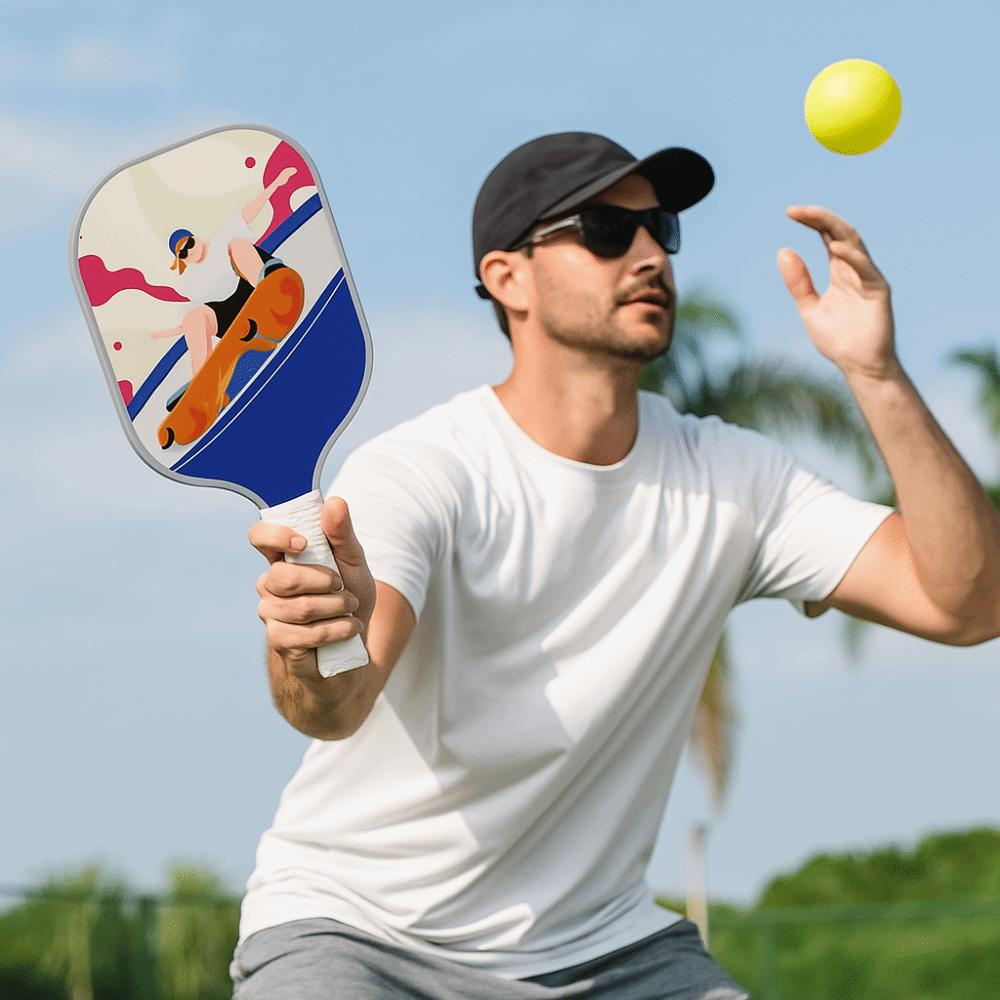 Anti Slip Grip Pickleball Racket Professional Pickleball Training Equipment  Pickleball Game