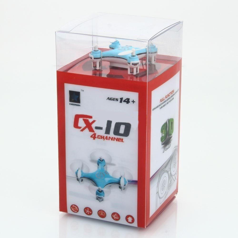 CX-10 4CH 2.4G RC Nano Quadcopter Mini UFO 6-Achsen LED RTF Spielzeug