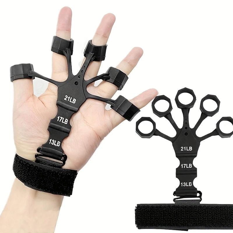 Adjustable Anti-Slip Finger Trainer, Grip Strength Hand Exerciser, Portable Finger Expander With 5-Finger Cutout Design For Bask