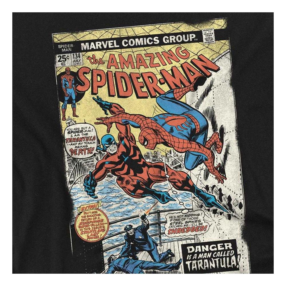 The Amazing Spider-Man Unisex Adult Tarantula Cover Long-Sleeved T-Shirt