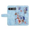For Sony Xperia 10 VII Case PU Leather Floral Phone Cover with Card Slots